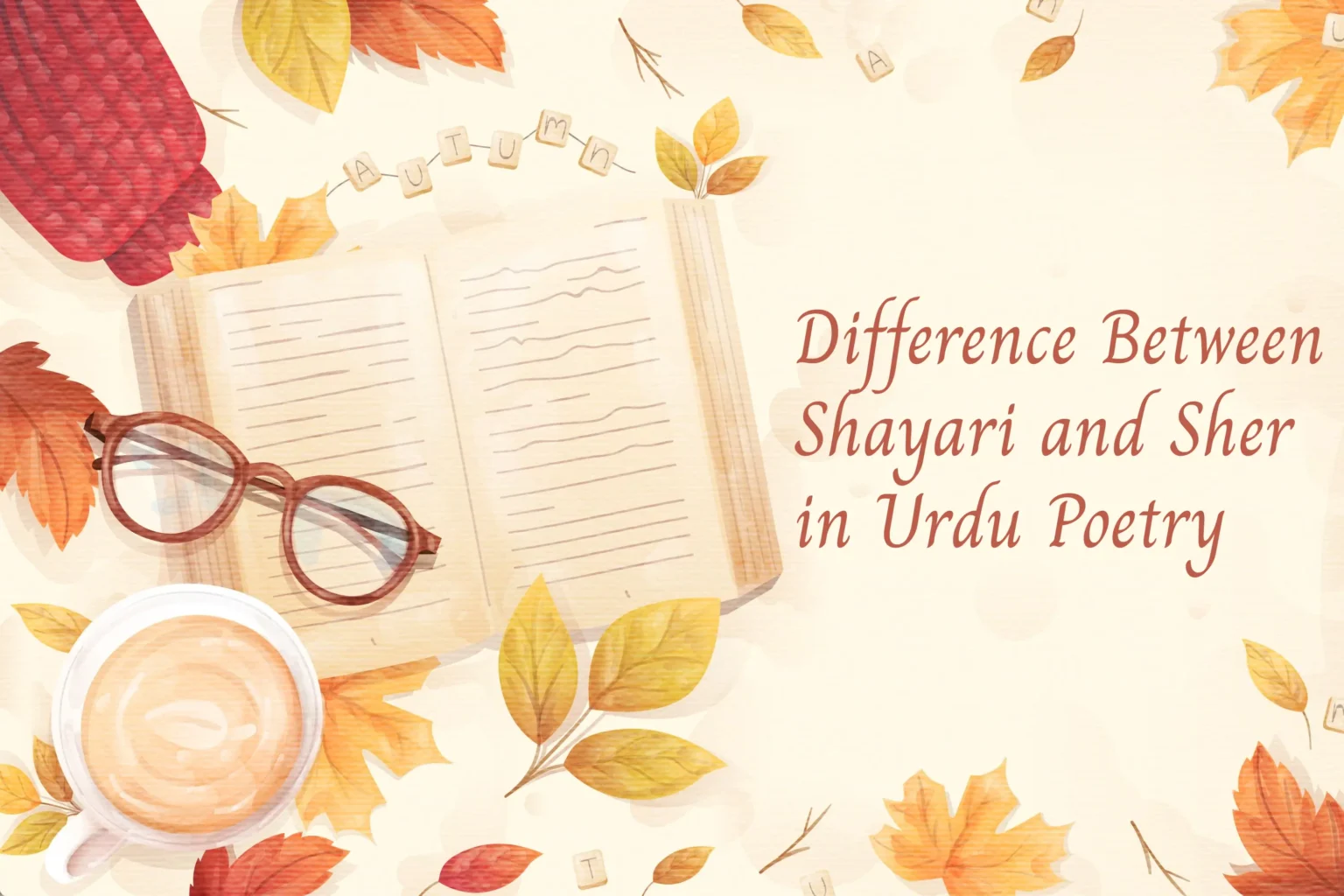 Difference Between Shayari and Sher in Urdu Poetry